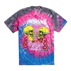 Hot Topic Official Metallica Live in Concert '92 Tie-Dye Graphic T-Shirt New